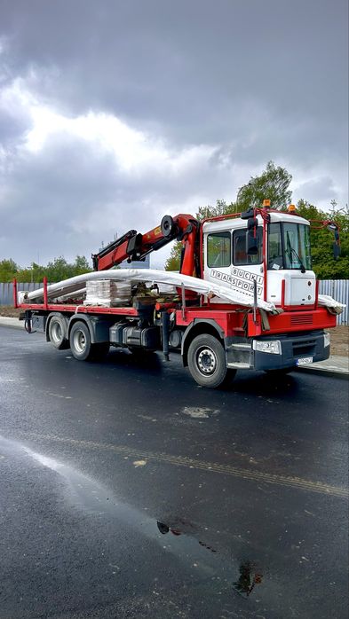 Transport HDS stal słupy kostrukcje dlużyca