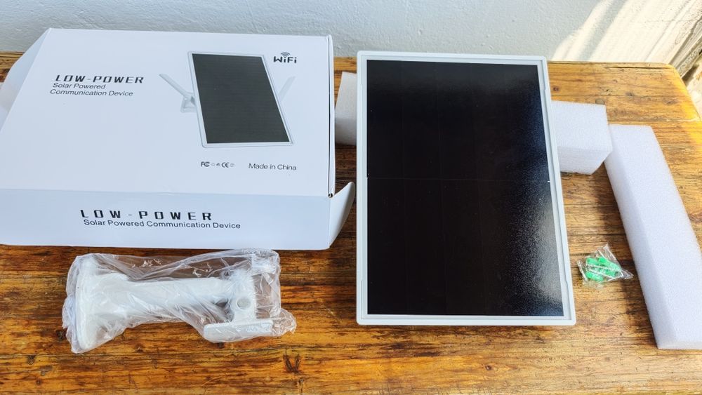 Ruter solarny NOWY! Własna sieć na kartę SIM