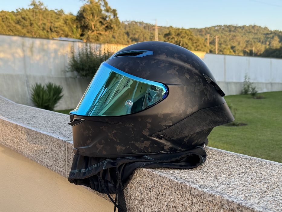 Capacete AGV Pista GP RR Futuro Carbonio Forgiato - Tamanho MS