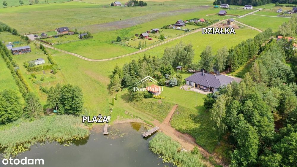 Działka 1172 m², Mpzp - 170m od Jeziora Dudeckiego - Widok 3