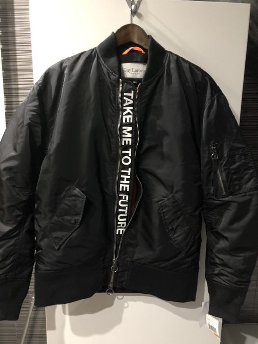 Guy Laroche Szwedka Bomberka czarna S