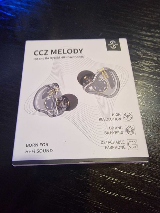 навушникі CCZ MELODI DD/BA Hibrid HIFI