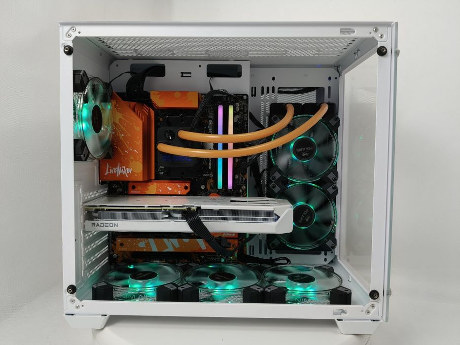 Komputer Gamingowy Ryzen 5 7500, RX 9060 XT 16 GB, 32 GB,SSD,Win 11