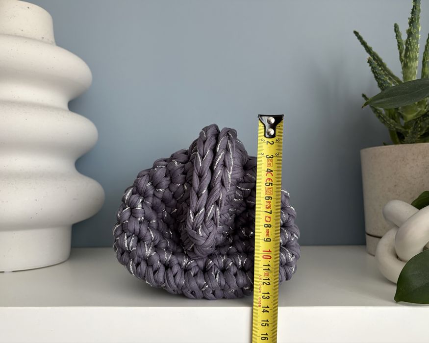 Szydelkowa torebka do ręki