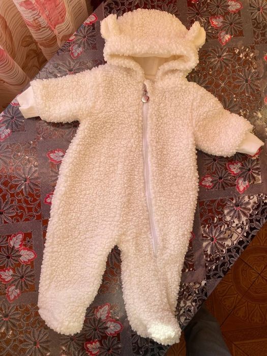 Комбінезон тедді з вушками 68, новий стан
