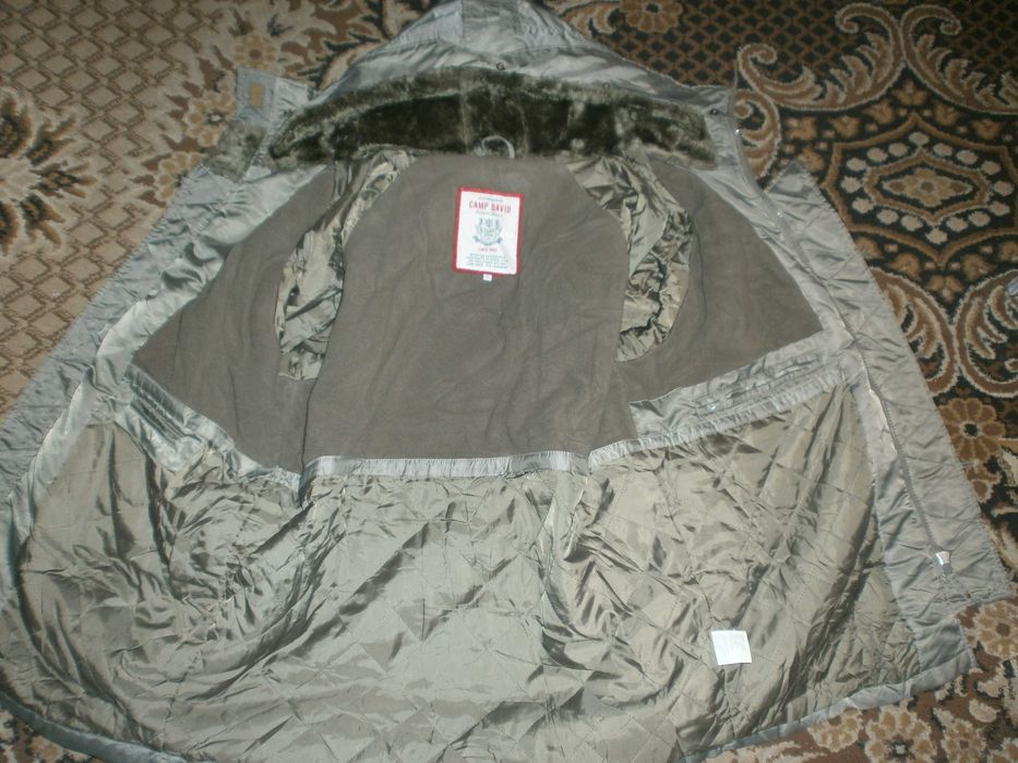 Куртка парка аляска N-3B Camp David, олива, разм. L, наш 56. ПОГ-70 см