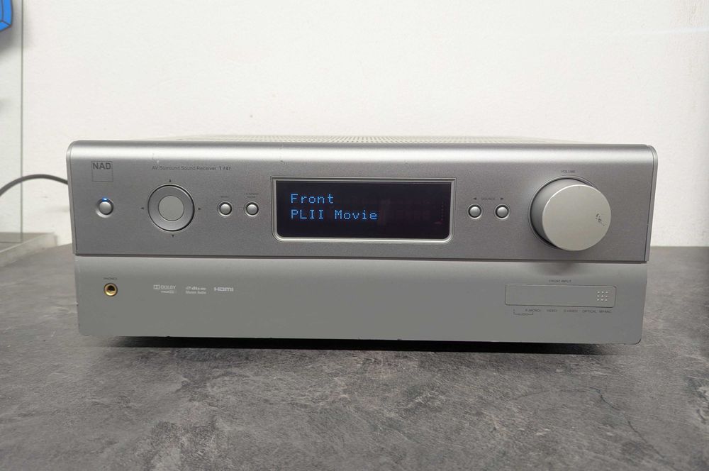 NAD T 747, ресивер 7.1.  2х110 Watt, 7x60 Watt.