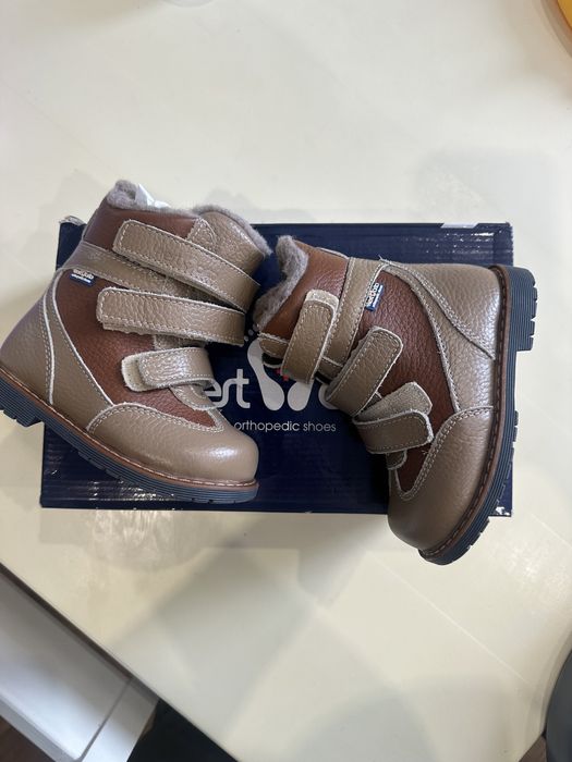Десткие ортопедические зимние ботинки 22 размер