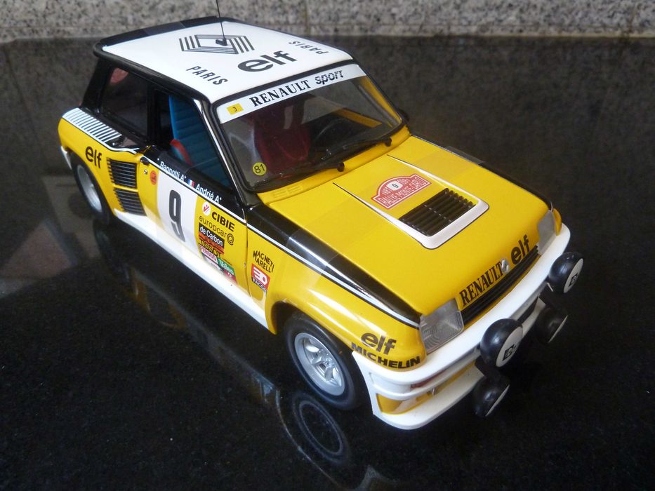 1:18 UH, Renault 5 Turbo, Rally Monte Carlo 1981, AutoArt Minichamps