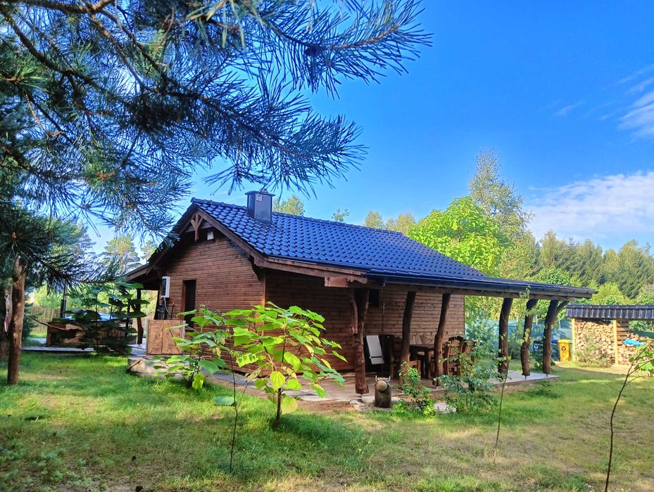 Domek parterowy z sauną jacuzzi na wyłączność.  Blisko Lasy , Jeziora,