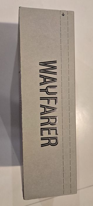 Ray Ban Meta - Wayfarer NOWE, czarne połysk