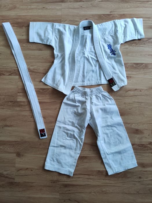 Kimono karate kyokushin rozmiar 120 + biały PAS
