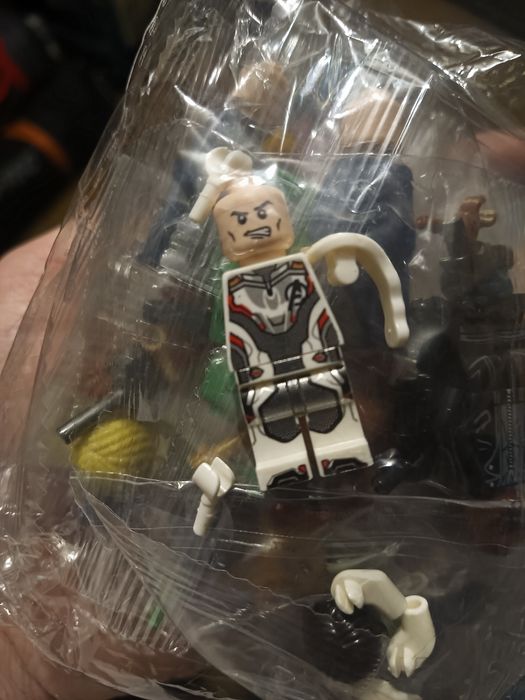 Bohaterowie komiksów, bajek, filmów z klocków