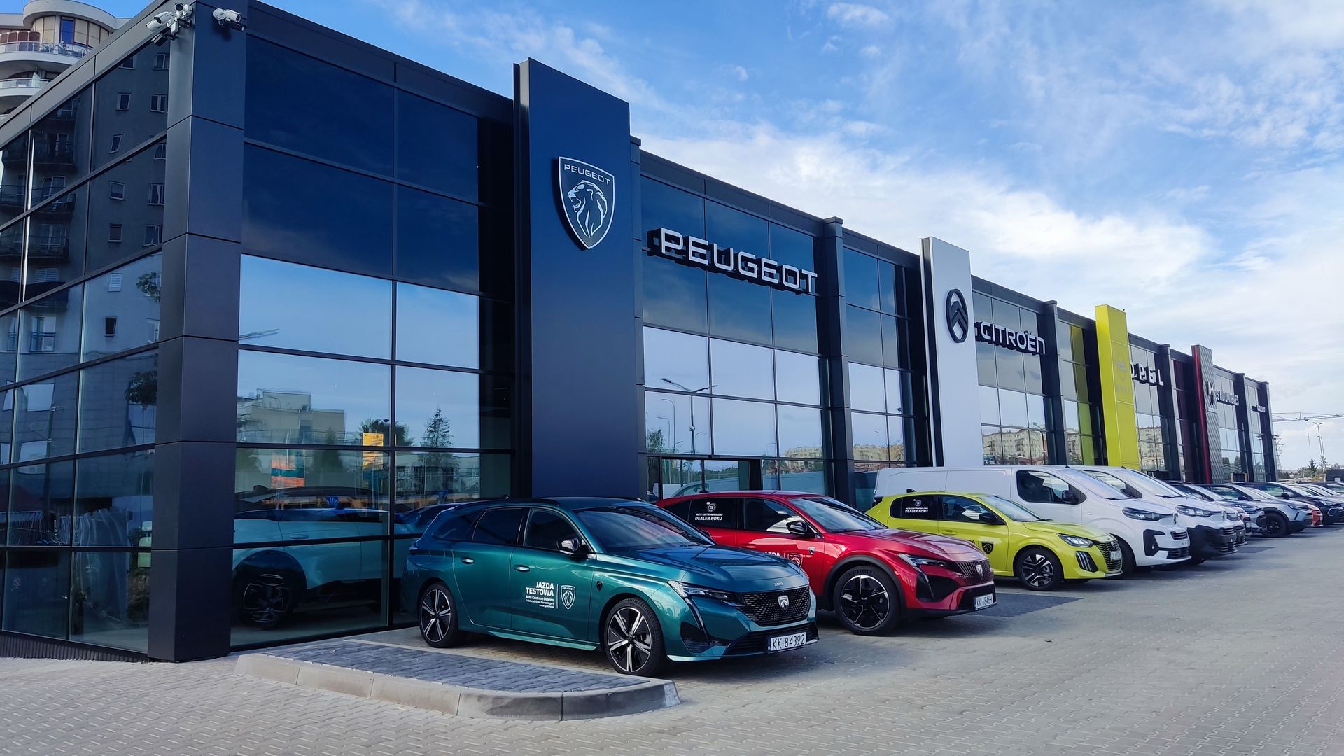 Peugeot Auto Centrum Golemo Sp. J. top banner