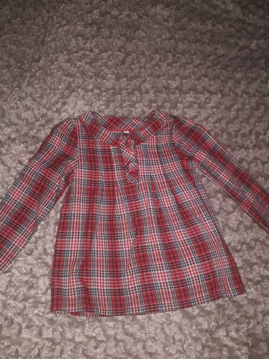 Блузка в клітинку