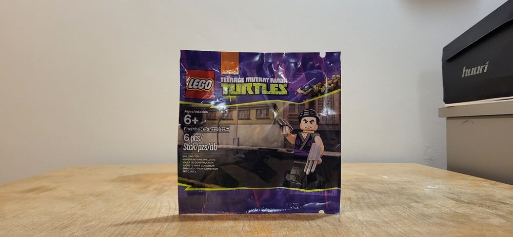 Lego Turtles Flashback Shredder saszetka z minifigurką unikat