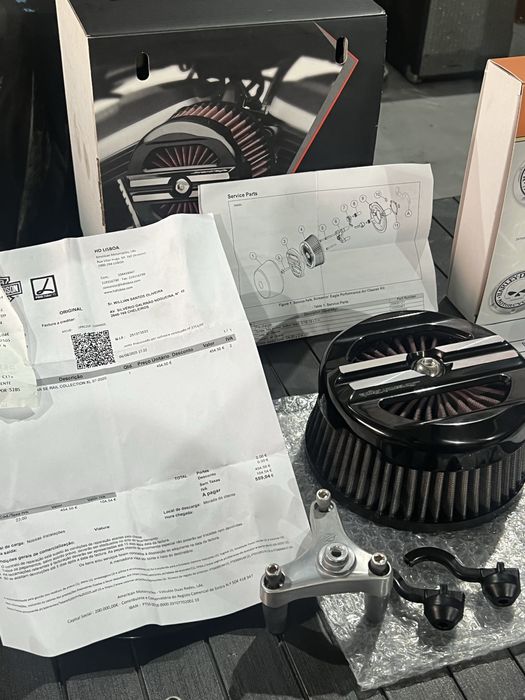 Filtro sportivo da harley Davidson sposter 1200 - mais tampa do motos