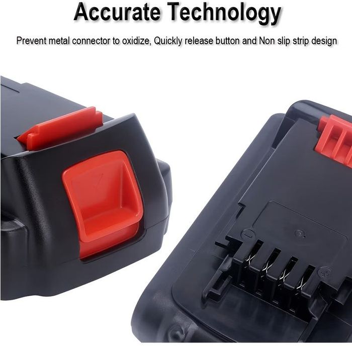 Bateria para Black & Decker - 3.8Ah 18V MAX 20V - NOVA