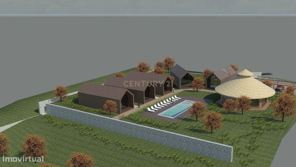 Gerês | Terreno com Projeto Aprovado para 5 Casas + Piscina e Centro d