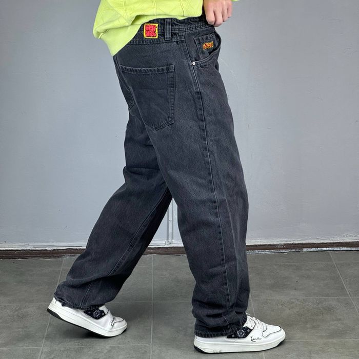 Empyre Jeans емпаэр скейт джинси штаны джинсы штани брюки деним одяг одежда классические прямые бегги широкі оверсайз чорні чоловічі емпаер