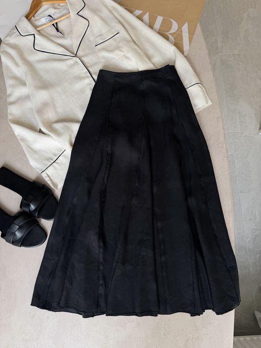 Лляна спідниця від Massimo Dutti