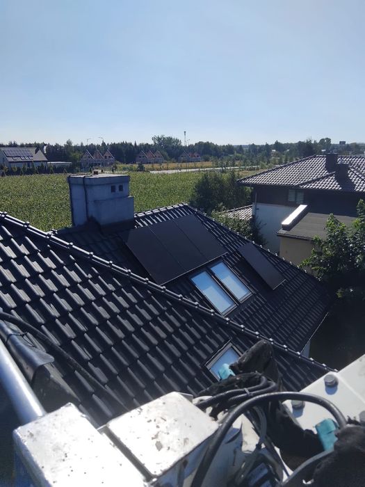 Cisnieniowe mycie dachu