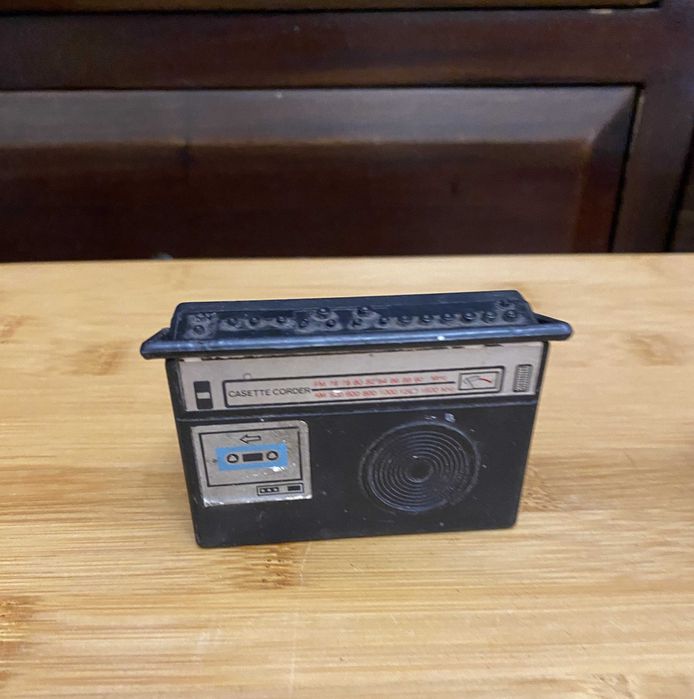 Mini zabawka radiomagnetofon PRL