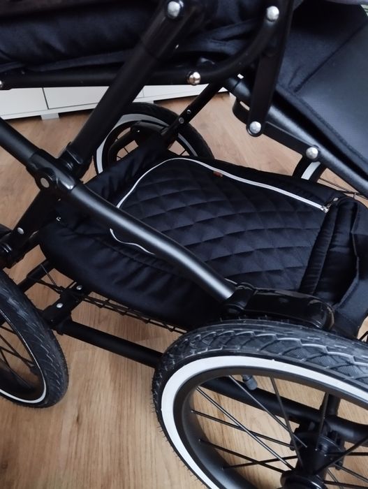 Nowy wózek dziecięcy 2w1 My Junior Sienna czarny
