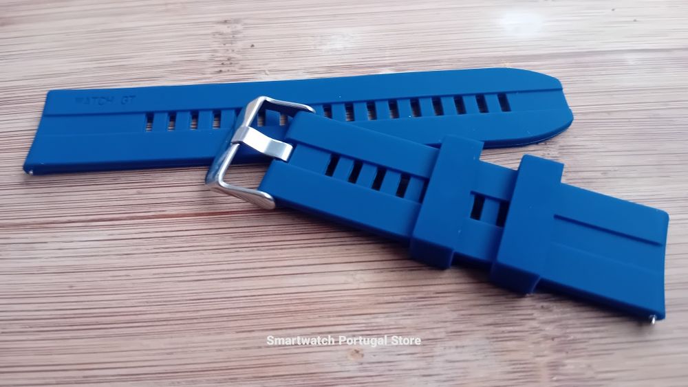 Bracelete 22mm em silicone, WATCH GT : Várias cores