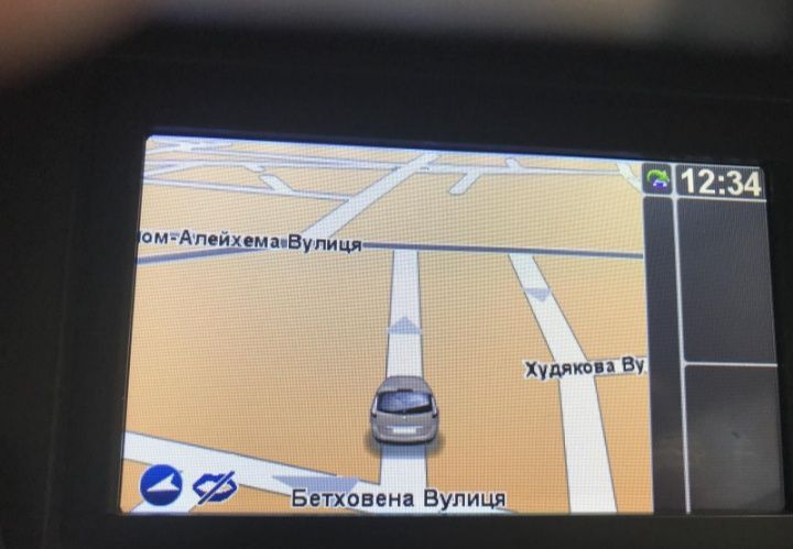 Карти навігації Renault Tomtom 2025