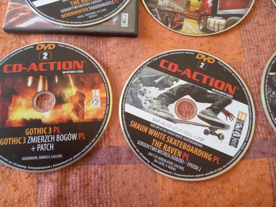 Zestaw gier na PC CD Acton