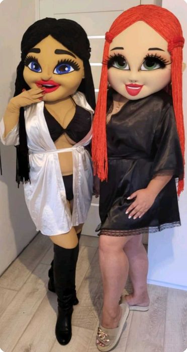 Привітання Ростової ляльки танцівниці, стриптизерки, снігурочки. Анім