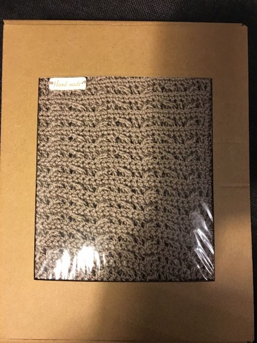 Koc kocyk handmade szydełko