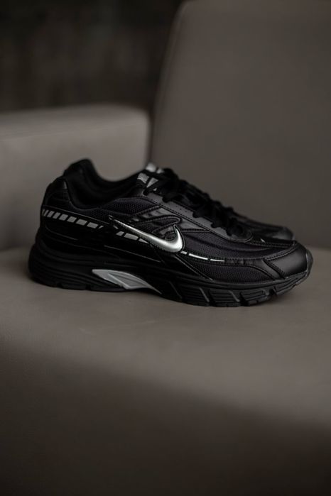 Кросівки Nike Initiator Black Silver• Найк Чоловічі (чорні),nike initiator