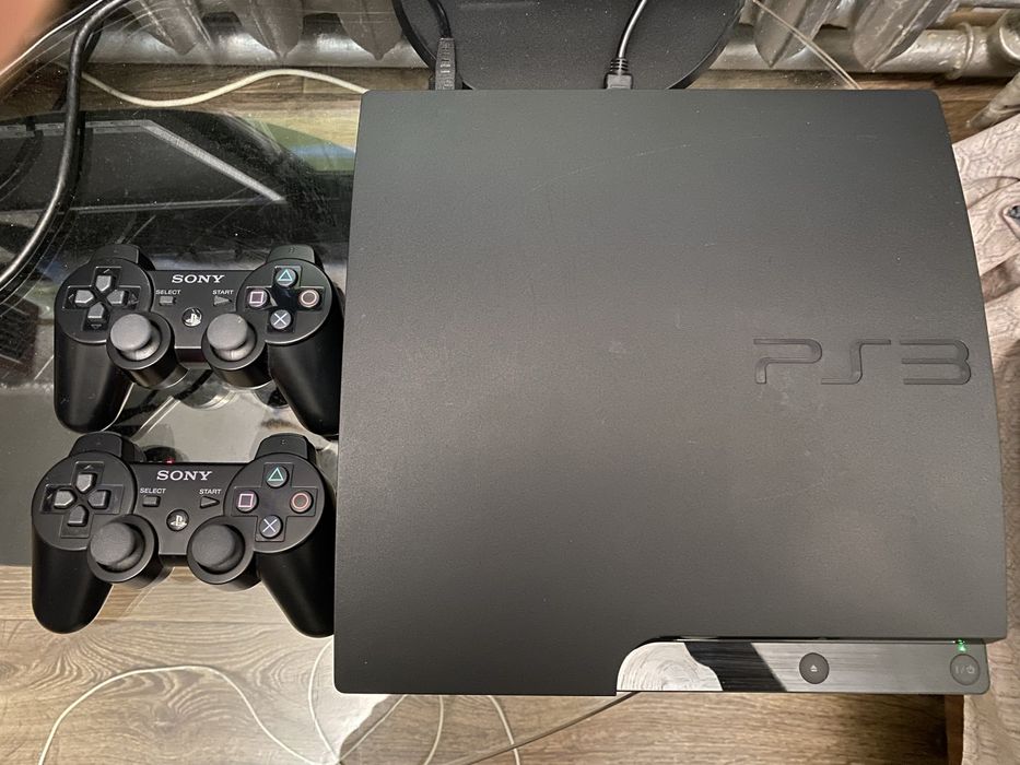 Sony playstation 3 slim PS3 500gb+45игр, установка игр, прошивка.