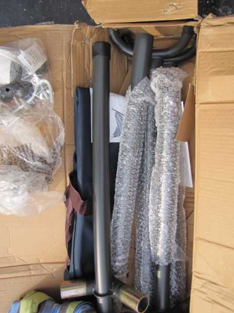 Hamak ogrodowy ze stojakiem metalowym dwuosobowy Vivere nowy