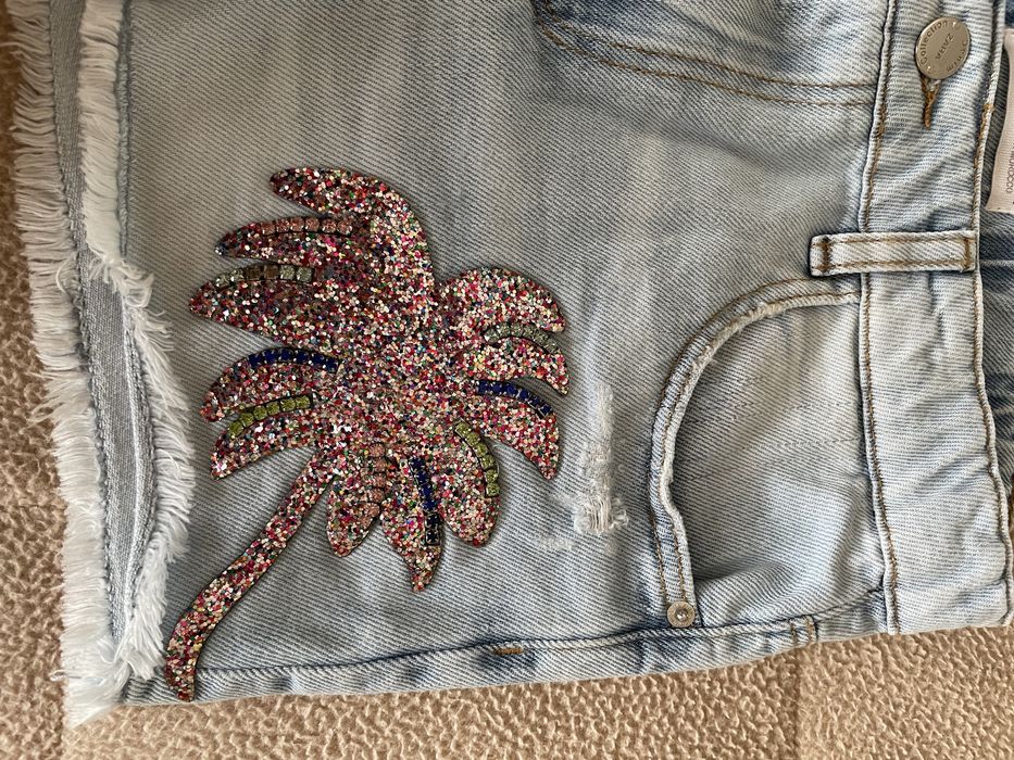 Calções ganga Zara 11-12 anos