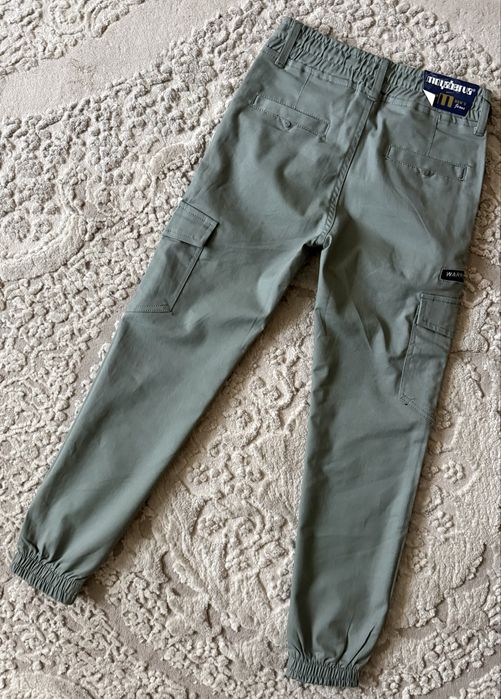 Демісезонні штани карго для хлопчика 128-158