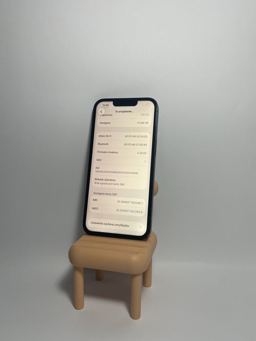 Iphone 13 - 128gb - 87% - świetny stan