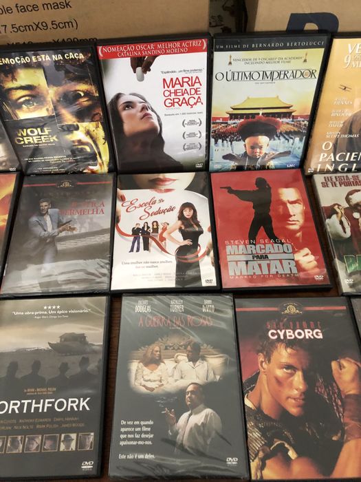 77 - DVD originais e alguns selados