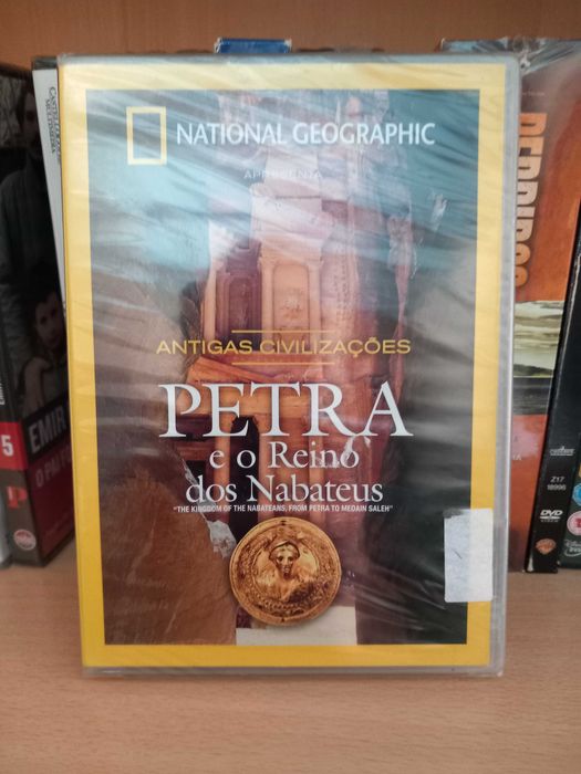Dvd NOVO Petra e Reino d Nabateus SELADO National Geographic Versão PT