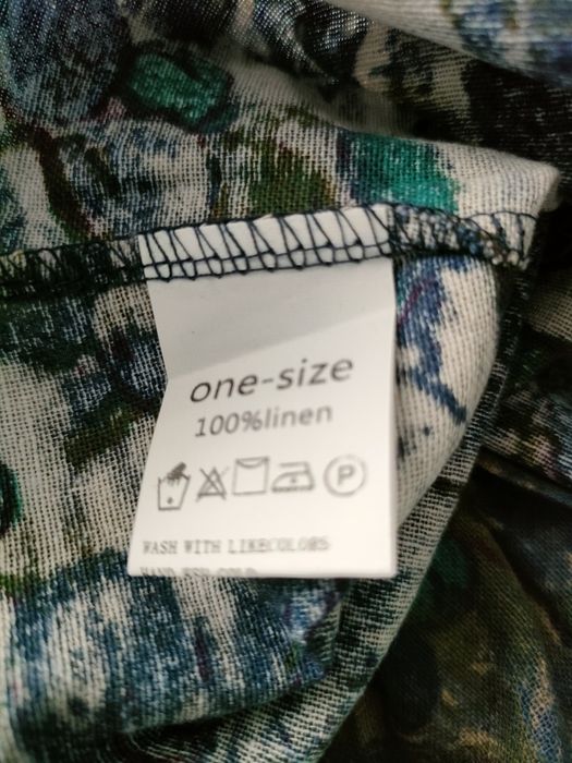 Sukienka damska lniana kolorowa XL/XXL