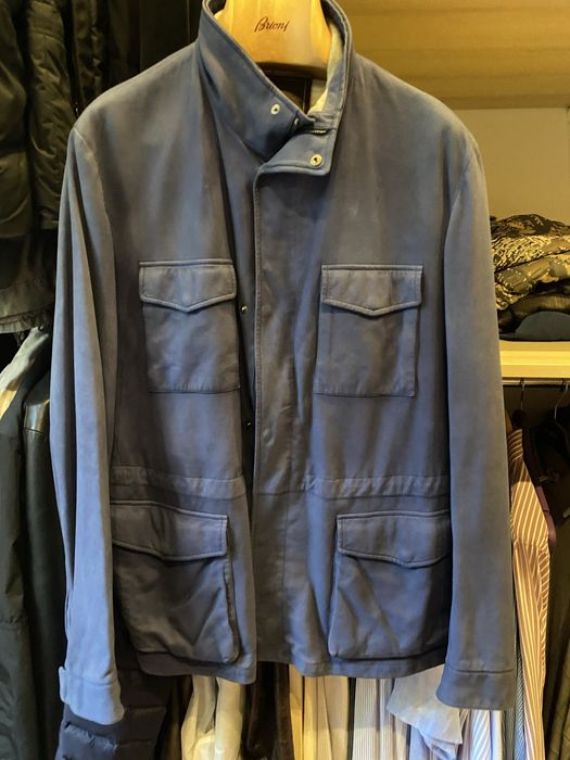 Loro Piana Traveller Jacket замшевая куртка джекет