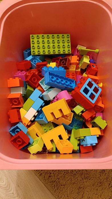 Lego duplo 3 zestawy (kreatywny, pociąg, zwierzątka)