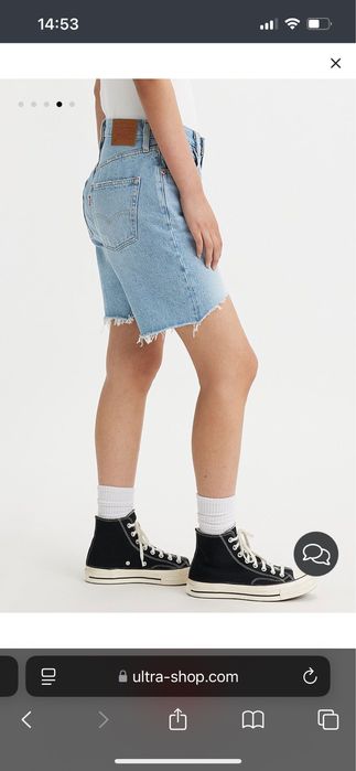 Джинсові шорти levis 501