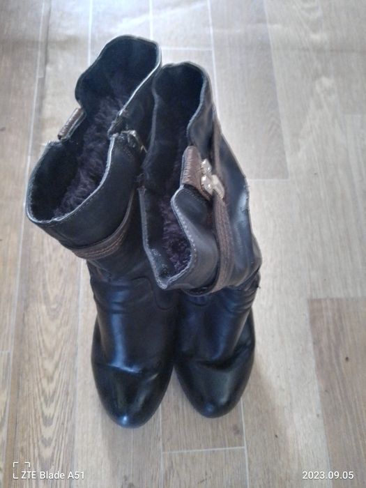 Чоботи жіночі екошкіра
