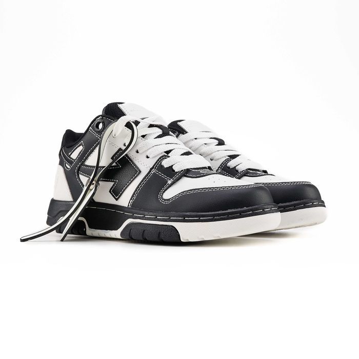 Кросівки Off-White Out of Office For Walking Black premium | Кроссовки чоловічі жіночі