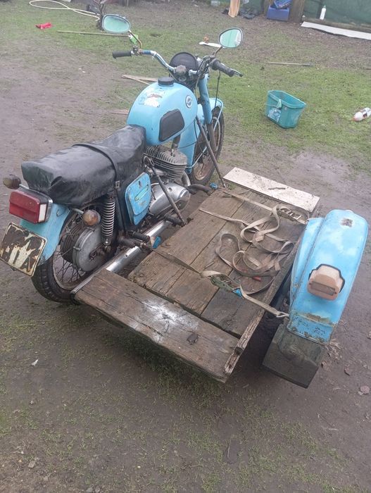 Мотоцикл вже в гарному стані