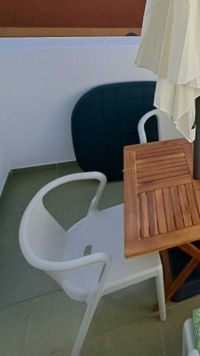 Cadeiras de exterior Resina bege Lisboa