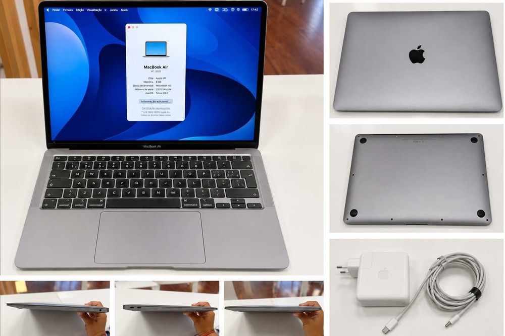 MacBook Air 13" com chip Apple M1, de 2020